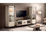 Parete Attrezzata Di Design 2X Vetrinetta Credenza Rtv Credenza Bassa Set Di 3 Pezzi Pensili
