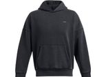 Felpa Con Cappuccio In Pile Under Armour Uomo Nero Taglia S