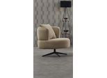 Poltrona Da Salotto Poltrona Singola Imbottita In Tessuto Poltrona Beige Poltrona D'arredo