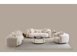 Set Divano 3+3+1 Posti Design Divano Imbottito Divano Moderno Lusso Nuovo