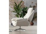 Moderna Poltrona Reclinabile Beige Per Un Soggiorno Elegante Design Elegante