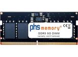 Phs-Memory 8GB Di Memoria Ram Compatibile Con Dell Precision 7680 DDR5 So Dimm 4800Mhz PC5-38400-S (SP473156)