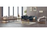 Set Di Divani Imbottiti Divano A Tre Posti Poltrona Beige Divano In Tessuto Divano 3 Pezzi