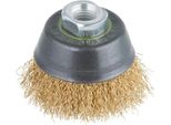 Wolfcraft® Spazzola Metallica A Tazza In Ottone M14 Ø60 Mm