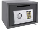 Cassaforte Elettronica, Chiusura A Combinazione, Struttura In Acciaio Legato, Grigio 16L