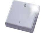 Eltako Fmh2-Wg Radio Mini Trasmettitore Portatile Bianco Lucido Con Bilanciere (30000755)