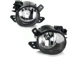 2X Fari Fendinebbia Nsw Vetro Chiaro Cromo Lampadine H11 Adatto Per Mercedes Ml W164