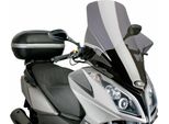Puig Parabrezza V-Tech Touring Fumo Scuro Compatibile Con Kymco Downtown 125I, 300I Abs 09-14