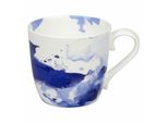 KöNitz Seeing Blue Becher, Tasse, Kaffeetasse, Bone China, Blau, 415 Ml, 11 2 057 2252