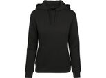 Build Your Brand BY087 | Felpa Con Cappuccio Da Donna, Tasca A Canguro - Colore: Nero - Taglia: L