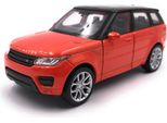 Onwomania Modellino Auto Range Rover Sport Suv Arancione Scala 1:34-39