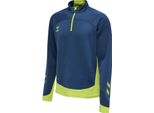 Hummel Lead Giacca 1/2 Zip Uomo Blu Scuro Taglia Xxxl