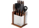 Set Di 6 Coltelli Carl Schmidt Sohn-Soltau, Acciaio Inossidabile, Argento/Marrone