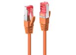 Lindy 47808 Cavo Cat6 S/Ftp, Arancione, 1,50 M Patchkabel