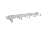Inline® 19" Pannello Di Gestione Dei Cavi, 5 Staffe Grandi, RAL7035, Grigio"
