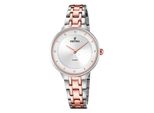 Festina F20626-1 Cyrkonie Orologio Da Donna Argento