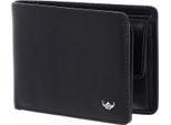 Golden Head Portafoglio Colorado Rfid Petite Billfold Coin Wallet Black Nero