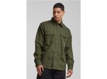 Brandit Camicia Di Flanella A Maniche Lunghe Oliva, 4XL