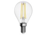 Emos Lampadina Led Filament Mini Globe / E14 / 6 W (60 W) / 810 Lm / Bianco Neutro, ZF1241