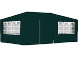 The Living Store Tenda Professionale Per Feste Con Pareti Laterali 4×6 M Verde 90 G/M²