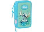 Disney Stitch - Astuccio Per Matite, Riempito Con 2 Foglietti