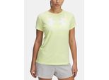 Under Armour Rival Logo Maglietta A Maniche Corte Giallo S Donna Giallo S