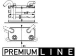 Mahle Clc 62 000P - Radiatore Olio Oe 7H0317019B Per T5