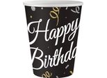 Bicchiere Di Carta Happy Birthday 6 Pezzi Godan
