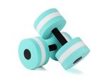 Manubri Eva, Manubri Galleggianti Per Yoga, Attrezzi Fitness Per Sport Acquatici, In Blu E Bianco Acqua Di Mare