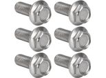 Bulloni A Vite M10, Bulloni In Acciaio Inox A2, Bulloni A Testa Esagonale Flangiata, Bulloni A Vite Con Guarnizione, Bullone Esagonale Grosso, Bulloni DIN6921