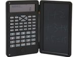 Calcolatrice Tascabile Con Blocco Note, Display Lcd A 10 Cifre, Calcolatrice Scientifica Per Scuola, Ufficio, Riunioni E Famiglia, Nera