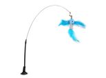 Divertente Bastone Di Piume Di Gatto, Bacchetta Interattiva Di Piume Di Gatto Con Ventosa, Giocattolo Con Bacchetta A Ventosa, Bacchetta Portatile Con Ventosa, Divertente Giocattolo A Bastone Di Gatto, Giocattoli Per Gatti