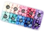 200 Perle Di Ceralacca - Set Di Ceralacca Colorata Con Scatola Per Sigillare Francobolli, Biglietti, Buste, Lettere E Inviti A Nozze
