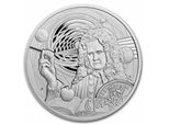 Moneta D'argento Da 1 Oz Isaac Newton Inspiring Icons 2022 D'argento 9999 Da Collezione