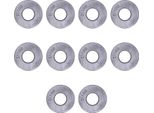 10PCS Velivoli Spinta Cuscinetto A Sfera Di Alta Precisione Rimovibile Miniatura Assiale Metallo Kit Di Cuscinetti51100