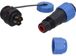Connettore Per Aviazione LP16, A 2 Poli, Senza Saldatura, IP68, Impermeabile, 250 V, 20 A, Femmina, Maschio, Connettore Per Cavo