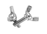 5 Pezzi M6 304 In Acciaio Inox DIN316 Viti A Testa Zigrinata (M6*16)