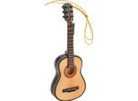 Chitarra Modello Realistico Ornamento Decorativo In Legno In Miniatura Per Albero Di Natale - Studio Soggiorno