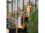 Lanterna In Metallo Dorato - Un'aura Romantica In Stile Provenzale