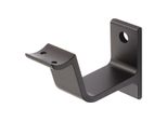 Supporto Per Corrimano 3553 Alluminio Anodizzato Nero Supporto Curvo Hermeta