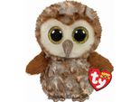 Ty 36326 Peluche Beanie Boos - Percy Il Barbagianni, 15 Cm