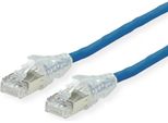 DÄTwyler - Cavo Patch - Da RJ-45 (M) A RJ-45 (M) - 50 Cm - Sftp, Pimf - Cat 6 - Senza Alogeni - Blu