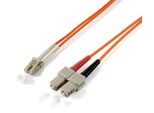Equip Lc/SС 62,5/125μM 3,0 M Cavo Infiniband/Fibra Ottica 3 M Sc Arancione