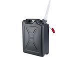 Tanica Di Carburante Pressol Con Beccuccio Flessibile Nero 20000Ml