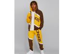 Felpa Dangerous Dngrs Woody Uomo Marrone Giallo - M