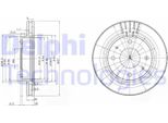 2X Disco Freno Delphi BG3750 Per Hyundai Coupe (Gk) 45 7Mm 257Mm