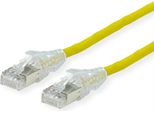 Datwyler - Cavo Patch - Da RJ-45 (M) A RJ-45 (M) - 10 M - Sftp, Pimf - Cat 6 - Senza Alogeni, A Trefoli - Giallo