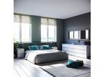 Vicco Cassettiera Per Camera Da Letto Ruben, 160 X 78 Cm, Bianco