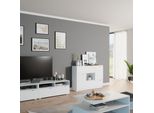 Vicco Cassettiera Per Camera Da Letto Ruben, 120 X 84 Cm, Bianco