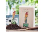 Biglietto Di Auguri - Iscrizione A Scuola